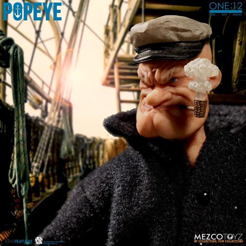 In Stock Mezco Toyz 1/12 Scale 76470 Popeye Movable Figure Model 6" Action Figure for Fans Collection
In Stock Mezco Toyz 1/12 Scale 76470 Popeye Movable Figure Model 6" Action Figure for Fans Collection