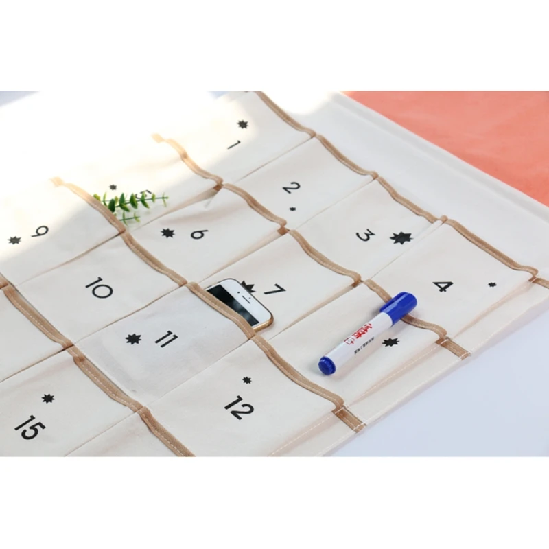 11XC Christmas Advent Calendar with Pockets Wall Hanging Storage Gift Bag Xmas Decornavidad
11XC Christmas Advent Calendar with Pockets Wall Hanging Storage Gift Bag Xmas Decornavidad