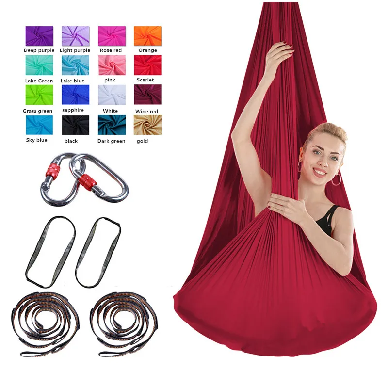 Full set Flying-Aerial Yoga Hammock Fabric Swing Latest Multifunction Anti-gravity Yoga belts for yoga training Yoga for sport
Full set Flying-Aerial Yoga Hammock Fabric Swing Latest Multifunction Anti-gravity Yoga belts for yoga training Yoga for sport