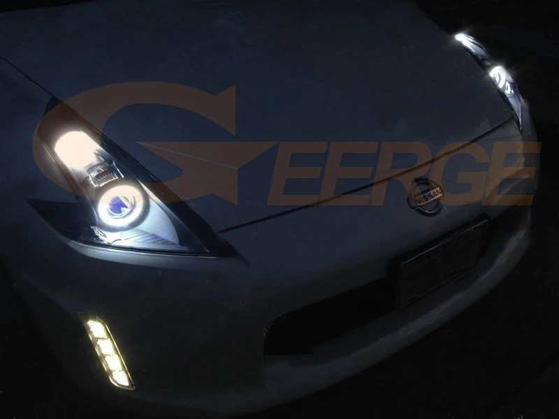 For Nissan 370Z 370 Z Z34 Fairlady 2009 2010 2011 2012 2013 2014 2015-2020 Ultra bright smd led Angel Eyes Day Light Car styling
For Nissan 370Z 370 Z Z34 Fairlady 2009 2010 2011 2012 2013 2014 2015-2020 Ultra bright smd led Angel Eyes Day Light Car styling