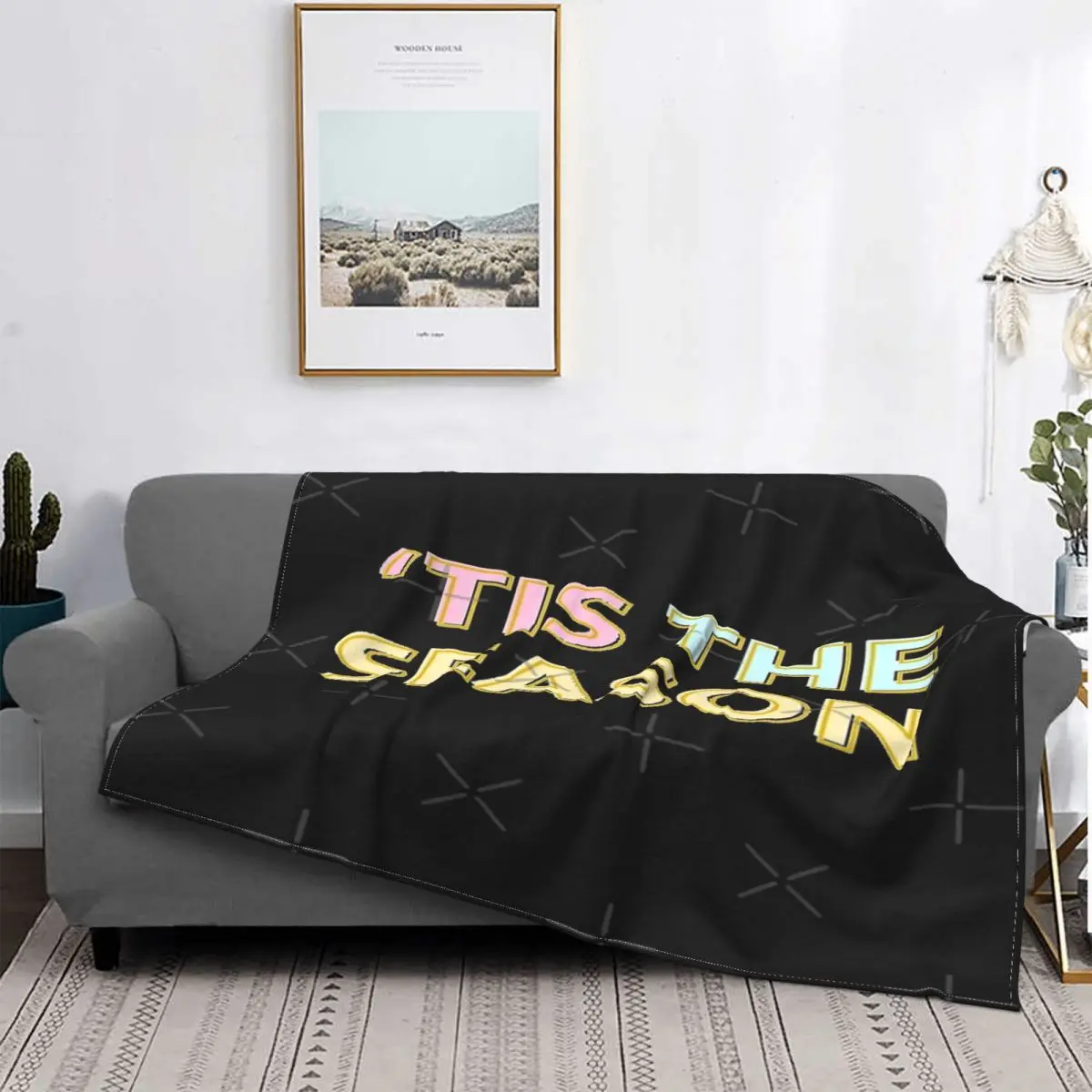 Tis The Season-Manta a cuadros para cama, manta de felpa de Anime, Sudadera con capucha, colchas de verano
Tis The Season-Manta a cuadros para cama, manta de felpa de Anime, Sudadera con capucha, colchas de verano