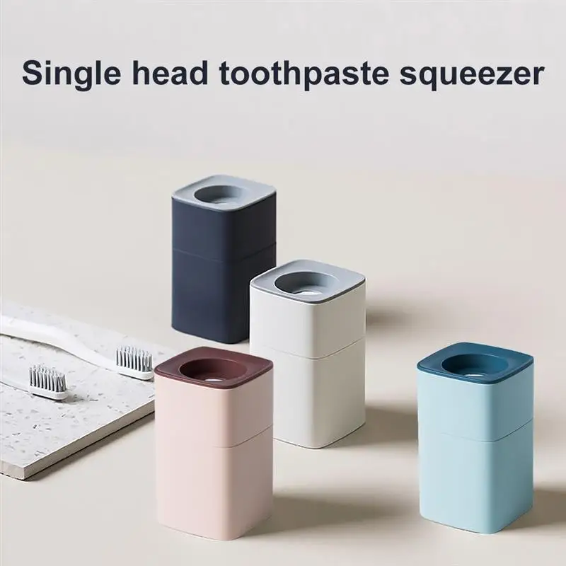 Automatic Toothpaste Dispenser Dust-proof Toothbrush Holder Wall Mount Stand Bathroom Accessories Set Toothpaste Squeezer 
Automatic Toothpaste Dispenser Dust-proof Toothbrush Holder Wall Mount Stand Bathroom Accessories Set Toothpaste Squeezer