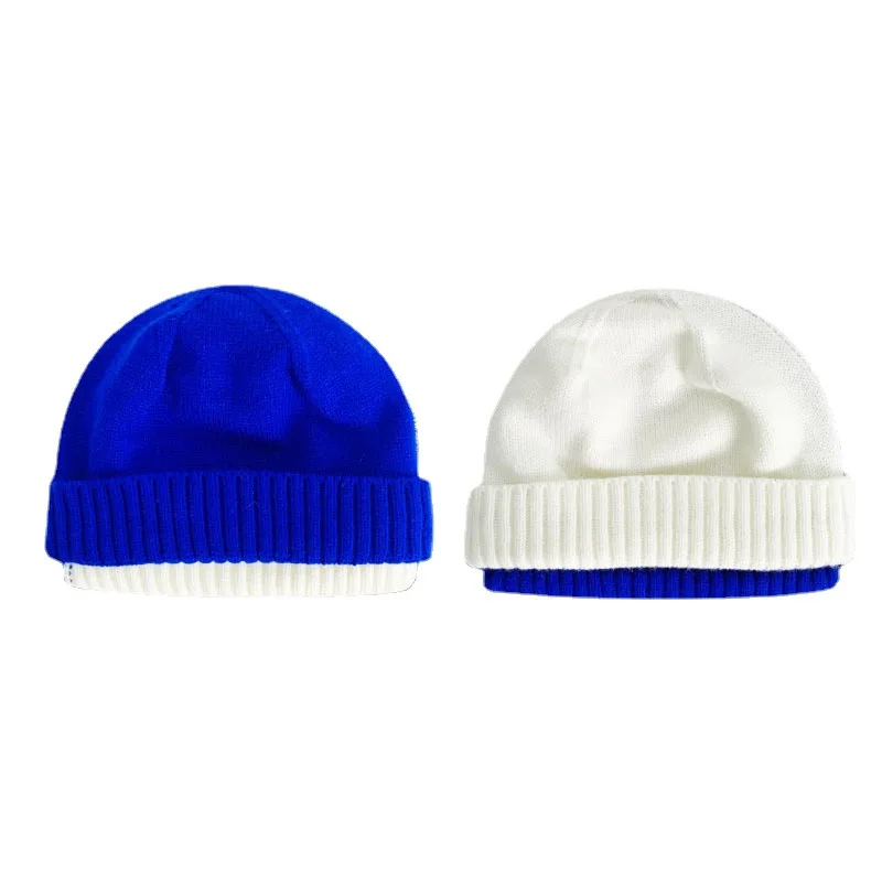It's White! Japanese Klein Blue Woolen Hat Female Color Matching Knitted Hat Fashion Winter Double-layer Design Thickened Warmth
It's White! Japanese Klein Blue Woolen Hat Female Color Matching Knitted Hat Fashion Winter Double-layer Design Thickened Warmth