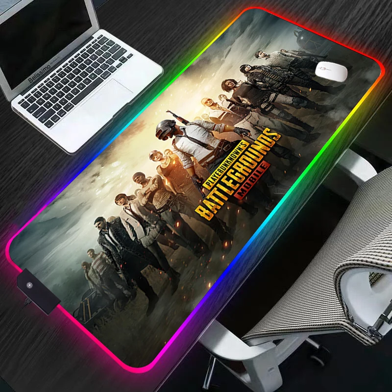 PUBG RGB Mouse Pad Gaming Accessories Computer Large Mousepad Backlit XL LED Gamer Mause Carpet 900x400 Desk Mat For CS GO LOL
PUBG RGB Mouse Pad Gaming Accessories Computer Large Mousepad Backlit XL LED Gamer Mause Carpet 900x400 Desk Mat For CS GO LOL