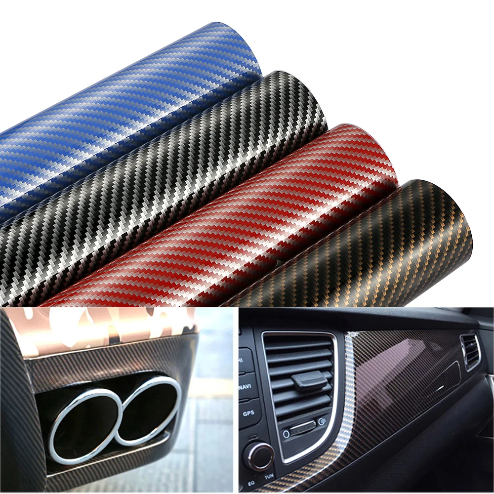 10/30*100cm 2D High Glossy Carbon Fiber Vinyl Wrap Film Automobiles Car Motorcycle DIY Decorative Sticker Wrapping Covering Film
10/30*100cm 2D High Glossy Carbon Fiber Vinyl Wrap Film Automobiles Car Motorcycle DIY Decorative Sticker Wrapping Covering Film