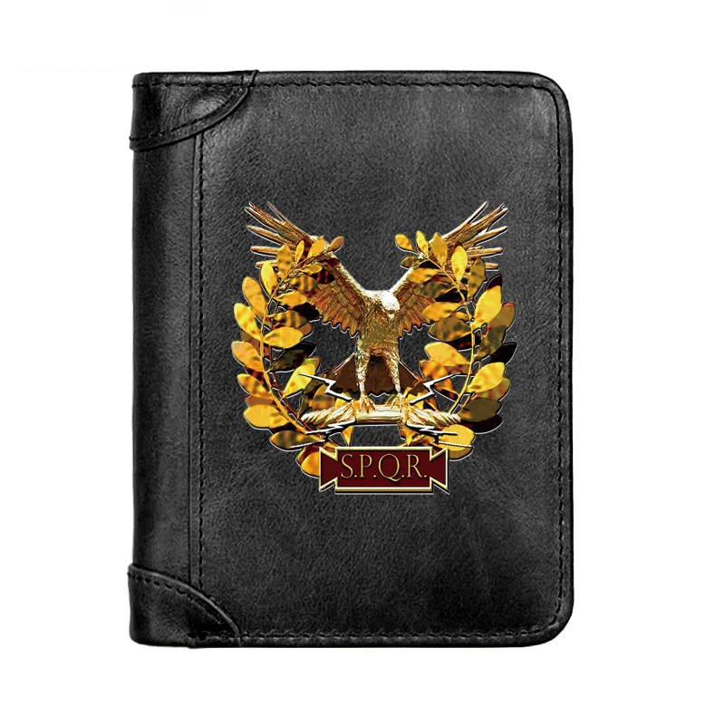 Roman Legion Eagle Style 100% Genuine Leather Men Wallet Business Classic Slim Card Holder Male Short Purses High Quality
Roman Legion Eagle Style 100% Genuine Leather Men Wallet Business Classic Slim Card Holder Male Short Purses High Quality