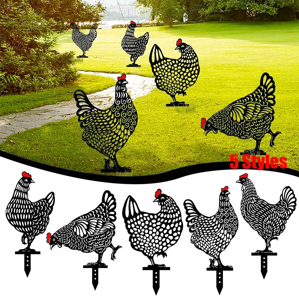 5pcs Chicken Yard Art Ornament Outdoor Garden Backyard Stakes Hen Yard Decor Gift Set Home Garden Ornaments Decorations
5pcs Chicken Yard Art Ornament Outdoor Garden Backyard Stakes Hen Yard Decor Gift Set Home Garden Ornaments Decorations
