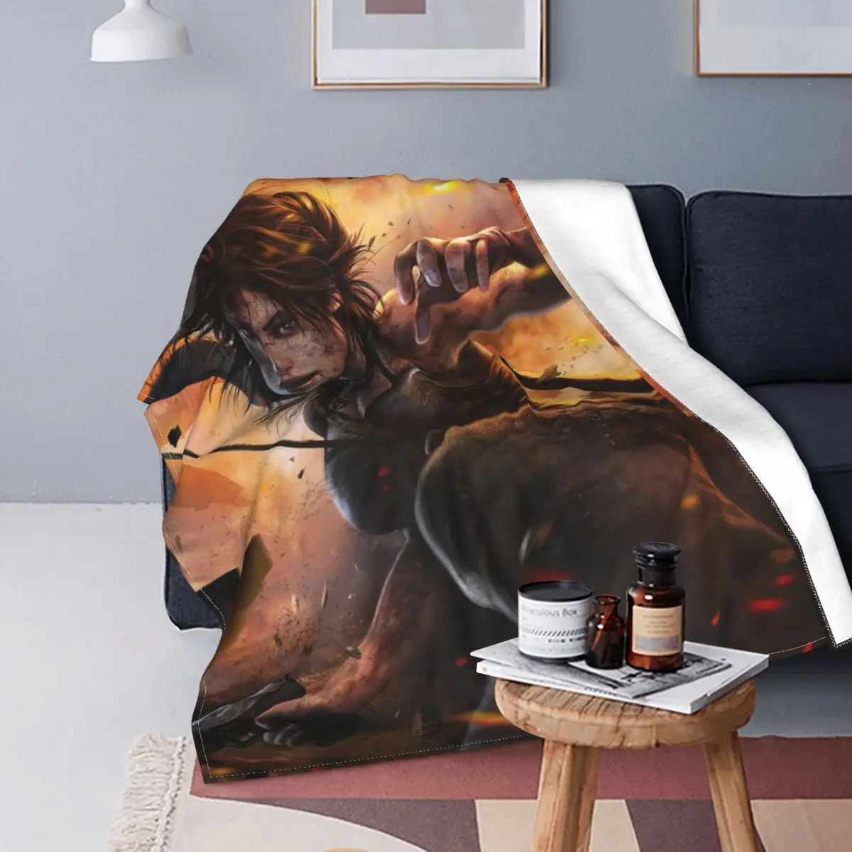 Lara Croft Blanket Flannel Autumn/Winter Tomb Raider Multifunction Lightweight Throw Blankets for Bedding Couch Bedding Throws
Lara Croft Blanket Flannel Autumn/Winter Tomb Raider Multifunction Lightweight Throw Blankets for Bedding Couch Bedding Throws