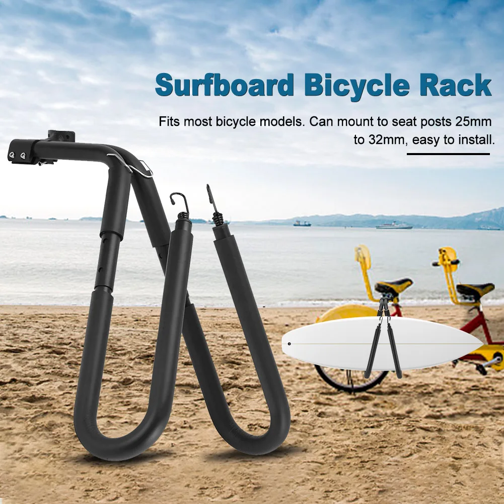 Seatposts Mount Surfing Carrier Practical Wakeboard Universal Bike Clamp Holder Easy Install Water Sports Bicycle Surfboard Rack
Seatposts Mount Surfing Carrier Practical Wakeboard Universal Bike Clamp Holder Easy Install Water Sports Bicycle Surfboard Rack