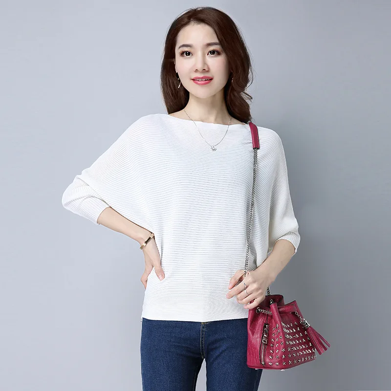 XUXI Spring Autumn 2021 New Solid Color Knitted Sweater Women Korean Bat Sleeve Slim Tops Comfortable Pullover Thin FZ3602
XUXI Spring Autumn 2021 New Solid Color Knitted Sweater Women Korean Bat Sleeve Slim Tops Comfortable Pullover Thin FZ3602