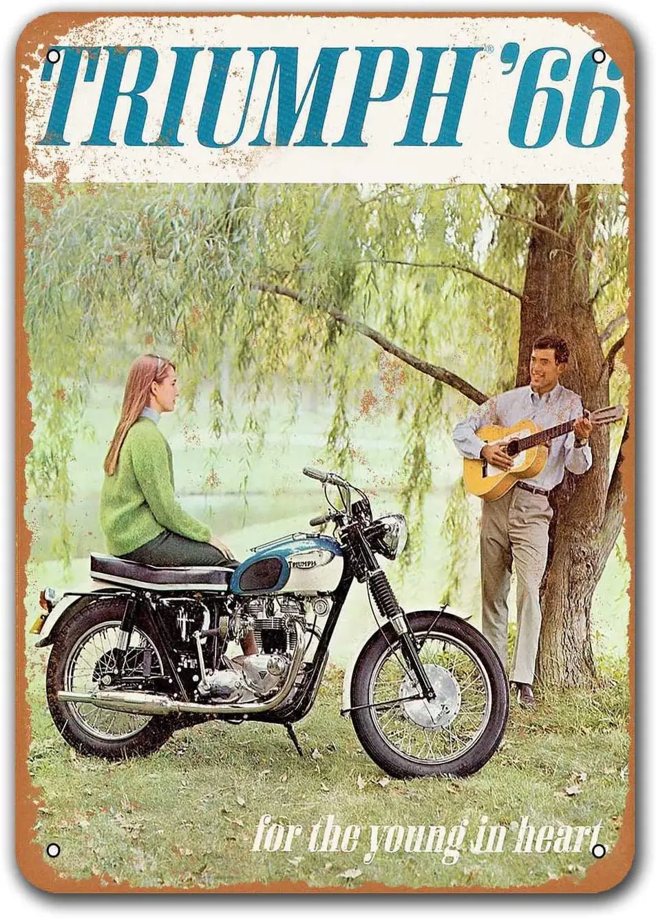 Grage Man Cave Sgins Restaurant Pub 1966 Triumph Motorcycles Tin Signs Cars Metal Vintage Home Wall Decor Coffee Club Bar Poster
Grage Man Cave Sgins Restaurant Pub 1966 Triumph Motorcycles Tin Signs Cars Metal Vintage Home Wall Decor Coffee Club Bar Poster