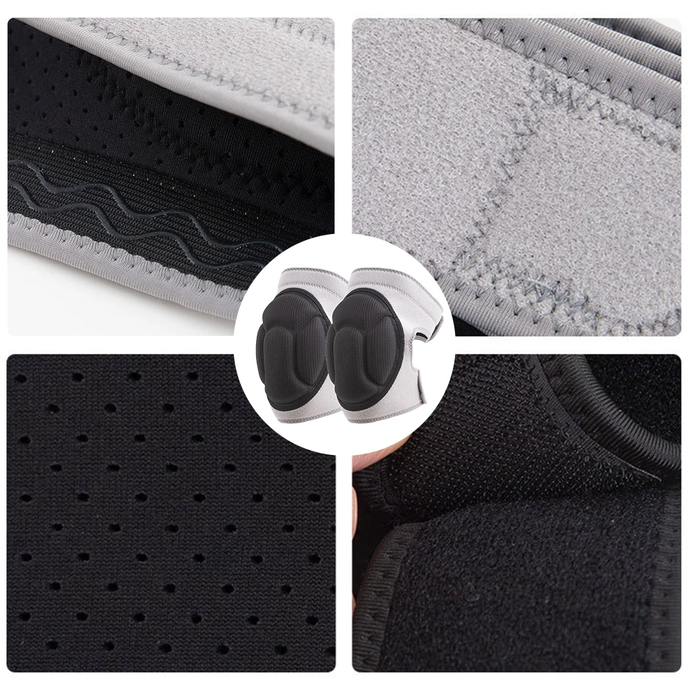 1 Pair Knee Pads Adjustable Knee Brace Pain Relief Knee Protector For Running Hiking Cycling
1 Pair Knee Pads Adjustable Knee Brace Pain Relief Knee Protector For Running Hiking Cycling