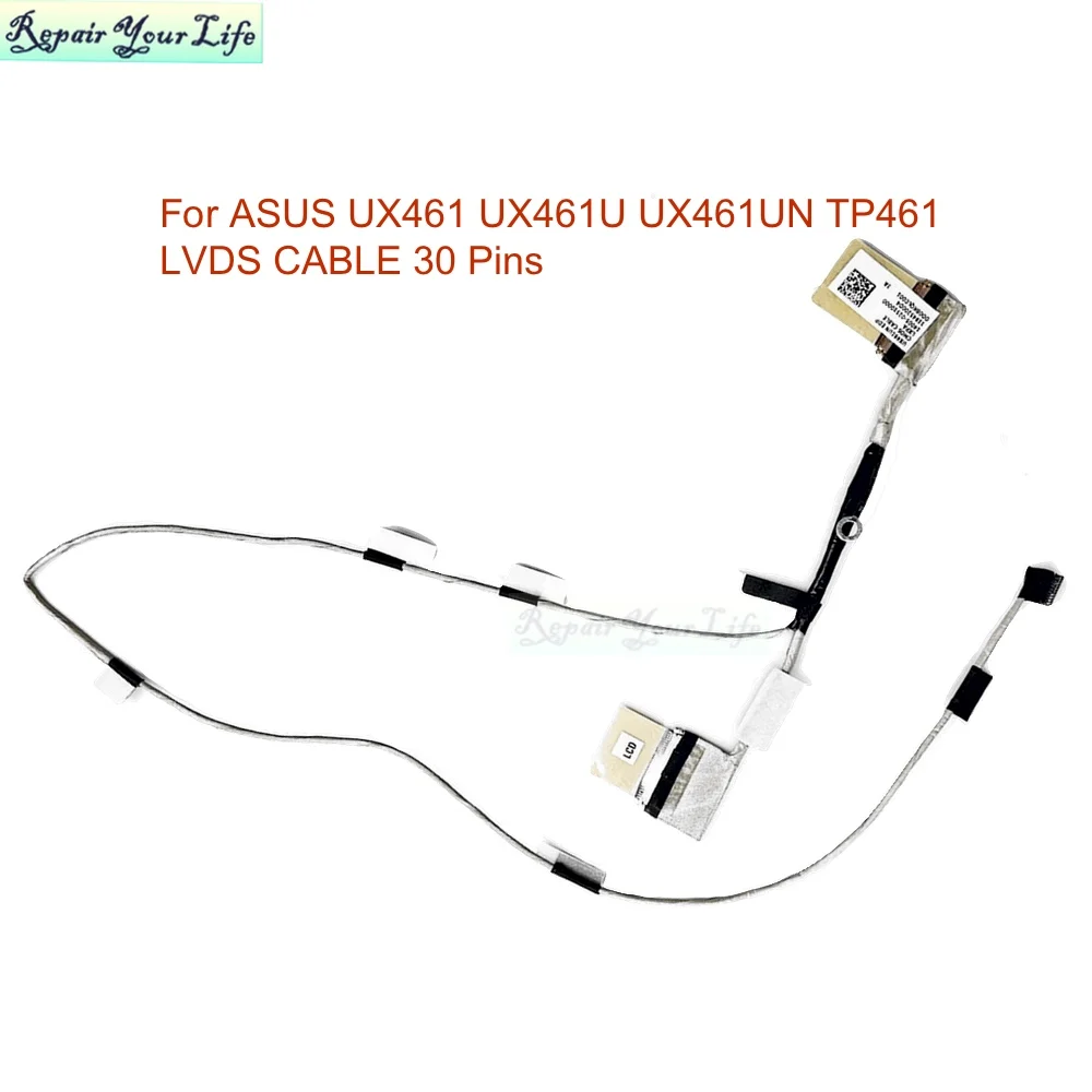 Laptop LCD Screen Video Cable For ASUS TP461 UX461 UX461U UX461UN LED Display Ribbon Camera Flex 14005-02510000 DD0BKQLC001 30P
Laptop LCD Screen Video Cable For ASUS TP461 UX461 UX461U UX461UN LED Display Ribbon Camera Flex 14005-02510000 DD0BKQLC001 30P