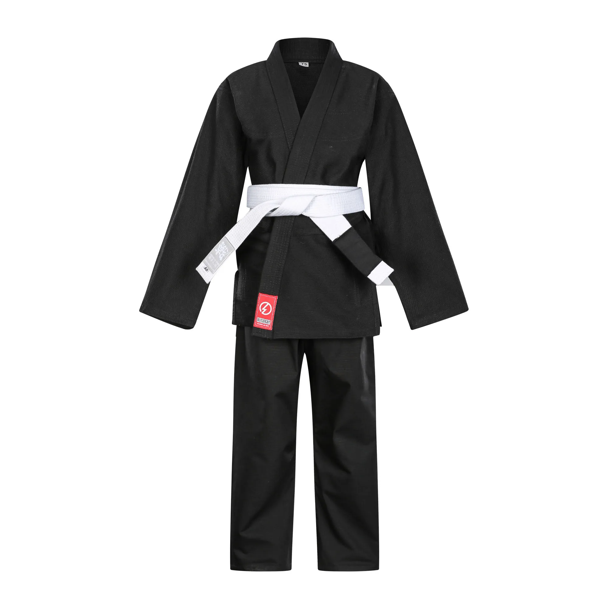 

Spot Blitz (Lightning) New BJJ Brazilian Jiu Jitsu Taoist Robe Less Children SF Free Shipping