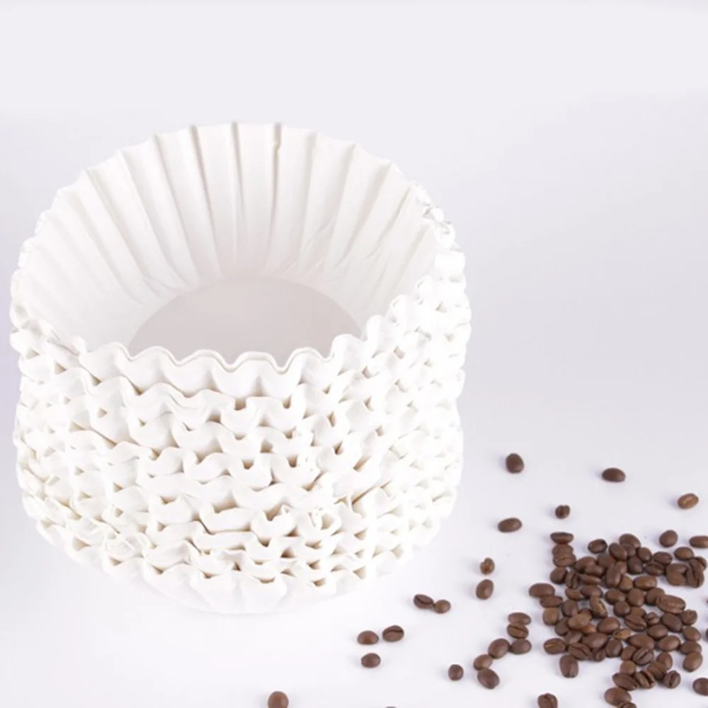 25cm 500 Sheets American Commercial Coffee Filter Paper Basket Coffee Filters (White) 
25cm 500 Sheets American Commercial Coffee Filter Paper Basket Coffee Filters (White)