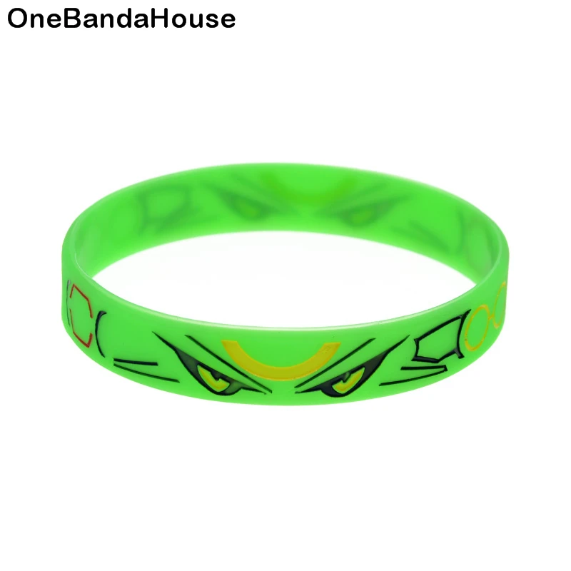 OBH 50PCS Anime Silicone Rubber Wristband Classic Decoration Bangle Adult Size Green
OBH 50PCS Anime Silicone Rubber Wristband Classic Decoration Bangle Adult Size Green