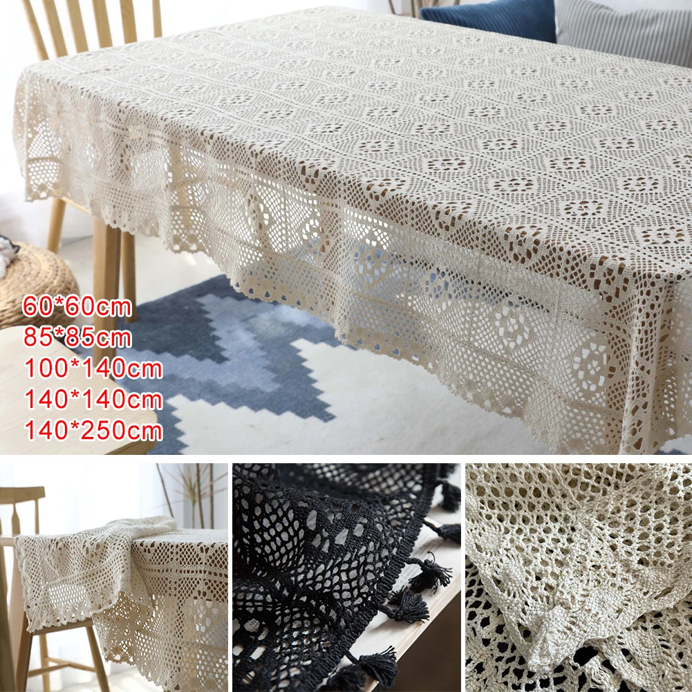 Lace Tablecloth Rectangle Round Table Cover Idyllic Style Tablecloth for Dining Living Room Kitchen Cafe Home Table Decor Cover
Lace Tablecloth Rectangle Round Table Cover Idyllic Style Tablecloth for Dining Living Room Kitchen Cafe Home Table Decor Cover