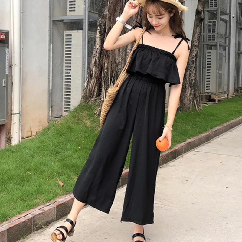 2019 женский комбинезон без рукавов повседневные свободные брюки модные широкие брюки Rk
2019 женский комбинезон без рукавов повседневные свободные брюки модные широкие брюки Rk