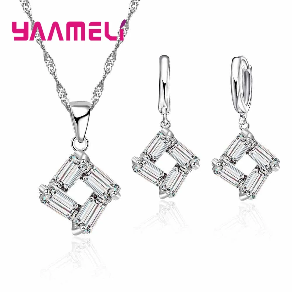 Fashion Top Quality Women Bridal Wedding Engagement Jewelry Sets With CZ Zircon Pendants Necklaces Earring Set Bijoux
Fashion Top Quality Women Bridal Wedding Engagement Jewelry Sets With CZ Zircon Pendants Necklaces Earring Set Bijoux