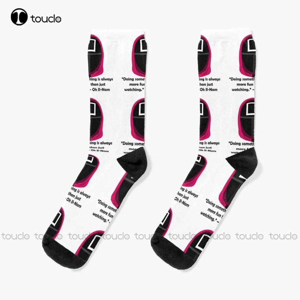 Squid Game Cool Design Socks Warm Socks Personalized Custom Unisex Adult Teen Youth Socks 360° Digital Print Christmas Gift
Squid Game Cool Design Socks Warm Socks Personalized Custom Unisex Adult Teen Youth Socks 360° Digital Print Christmas Gift