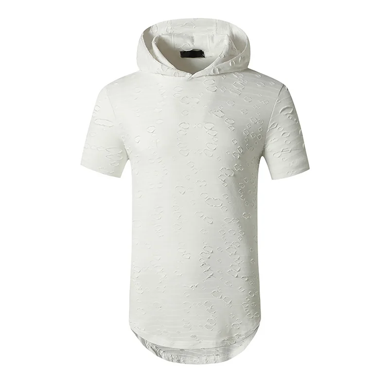 White Hipster Ripped Round Hemline Hole T Shirt Men Nice Summer New Short Sleeve Hoodie T Shirts Men Hip Hop Streetwear Clothes
White Hipster Ripped Round Hemline Hole T Shirt Men Nice Summer New Short Sleeve Hoodie T Shirts Men Hip Hop Streetwear Clothes
