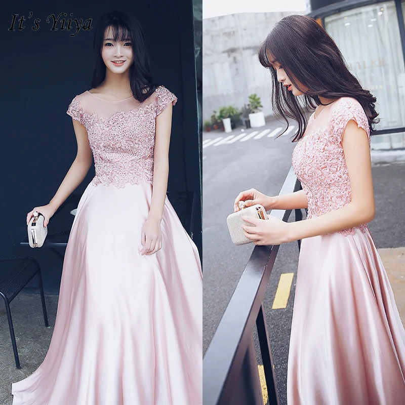 It's Yiiya Evening Dress Elegant Pink Beading Crystal Evening Dresses Long O-neck Formal Gowns Plus Size robe de soiree LF158
It's Yiiya Evening Dress Elegant Pink Beading Crystal Evening Dresses Long O-neck Formal Gowns Plus Size robe de soiree LF158