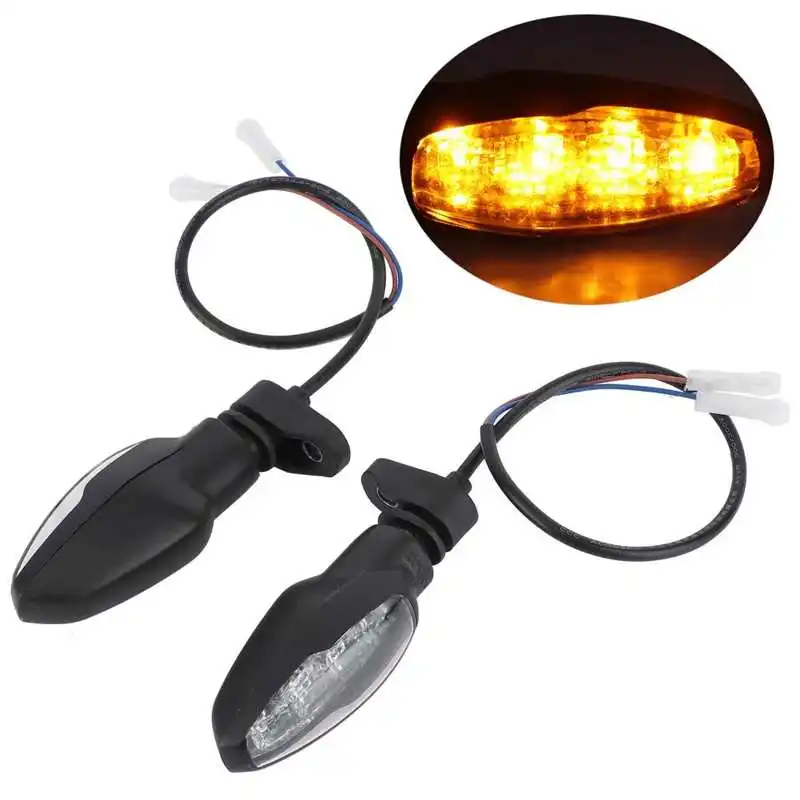 Pairs Motorcycle Turn Signal Light LED Front LED Amber Indicators 12V Fit for TRIUMPH Tiger 800/1200 Motorcycle accessories
Pairs Motorcycle Turn Signal Light LED Front LED Amber Indicators 12V Fit for TRIUMPH Tiger 800/1200 Motorcycle accessories
