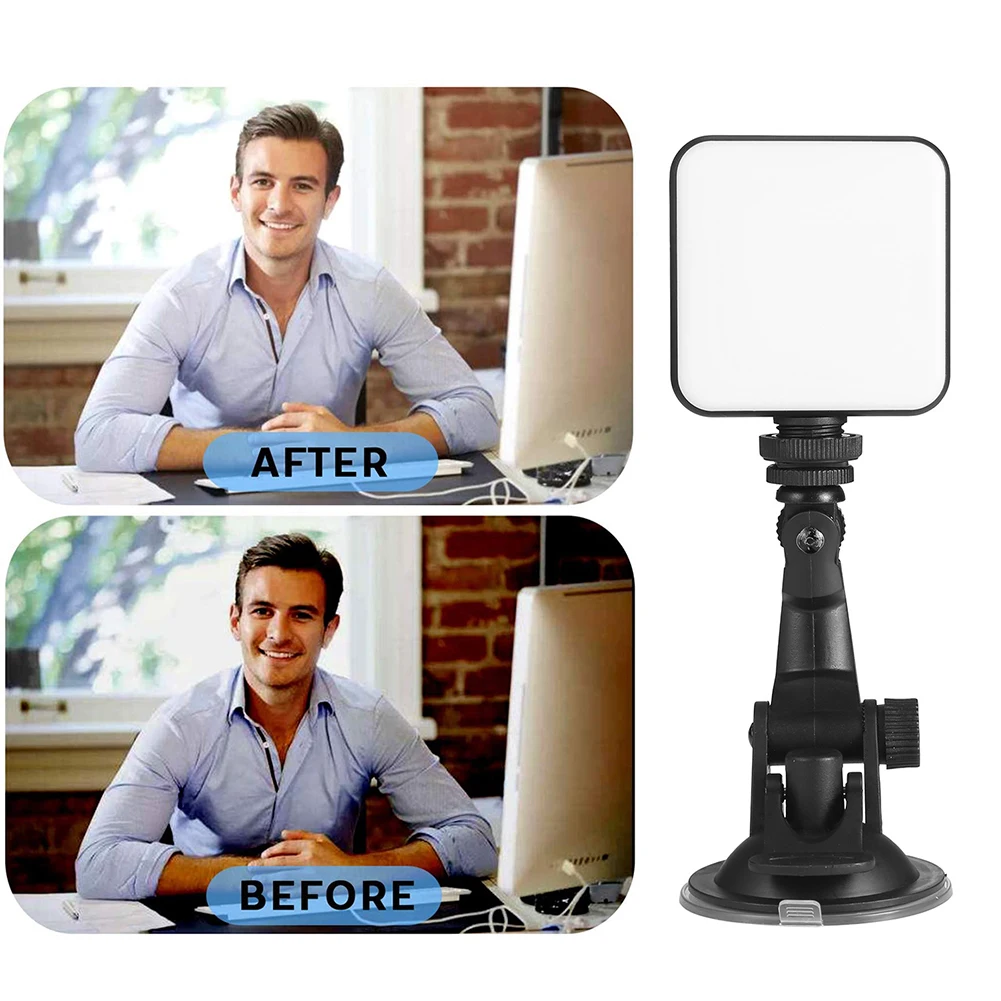 2500K~6500K Dimmable Camera Phone Video Conference Fill Light Photo LED Selfie Fill Light Stand Holder Accessories
2500K~6500K Dimmable Camera Phone Video Conference Fill Light Photo LED Selfie Fill Light Stand Holder Accessories