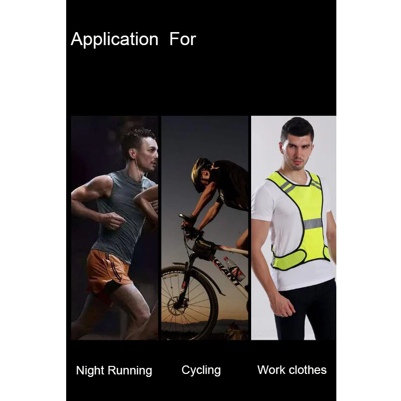 High Visibility Reflective Vest Day Night Warning Safety Vest Traffic Workplace Road Working Clothes Running Sports Outdoor
High Visibility Reflective Vest Day Night Warning Safety Vest Traffic Workplace Road Working Clothes Running Sports Outdoor