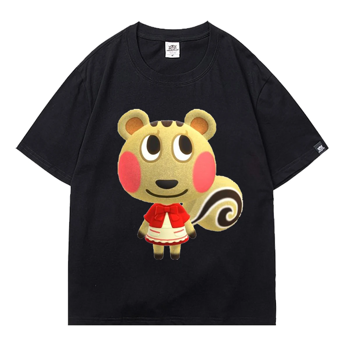 Kawaii Animal Crossing Women's T-shirt Cute Girl Animal Print Short Sleeve Female Funny Top Tees Loose Street Oversized T-shirt
Kawaii Animal Crossing Women's T-shirt Cute Girl Animal Print Short Sleeve Female Funny Top Tees Loose Street Oversized T-shirt