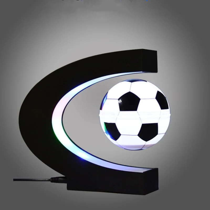 Magnetic Levitation Soccer Lamp Globe Tellurion LED Light Table Desk Ornament Football Decoration Gifts Supplies
Magnetic Levitation Soccer Lamp Globe Tellurion LED Light Table Desk Ornament Football Decoration Gifts Supplies