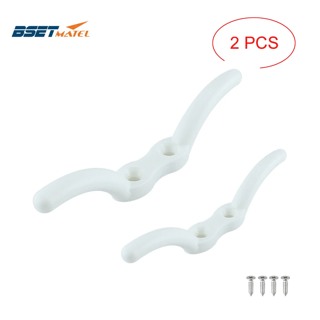 2X Nylon Flagpole Cleat Hook Flag Rope Cleat Sailboat Sailing Mast Halyard Boat Marine Kayak Securing Tie Down Tarps Awnings
2X Nylon Flagpole Cleat Hook Flag Rope Cleat Sailboat Sailing Mast Halyard Boat Marine Kayak Securing Tie Down Tarps Awnings