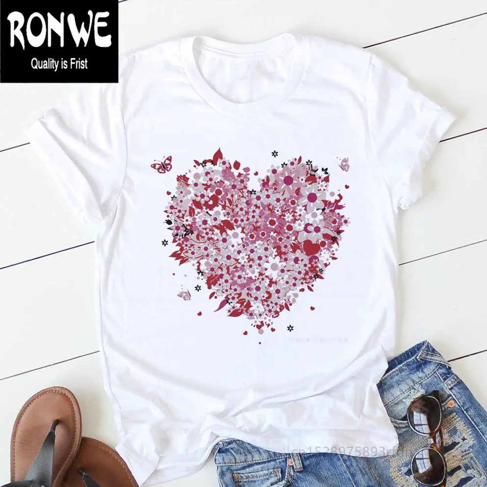 Pink Heart Flower Print Women Tshirt Cotton Casual Funny T Shirt Gift 90s Lady Yong Girl Drop Ship PKT-894
Pink Heart Flower Print Women Tshirt Cotton Casual Funny T Shirt Gift 90s Lady Yong Girl Drop Ship PKT-894