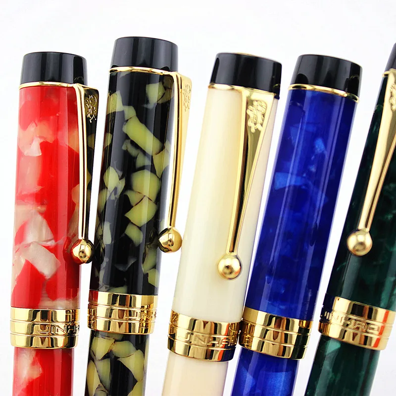 Jinhao 100 Centennial Resin Fountain Pen 18KGP Medium / Bent Nib 0.6 /1.2mm Golden Clip with Converter Business Office Gift Pen
Jinhao 100 Centennial Resin Fountain Pen 18KGP Medium / Bent Nib 0.6 /1.2mm Golden Clip with Converter Business Office Gift Pen