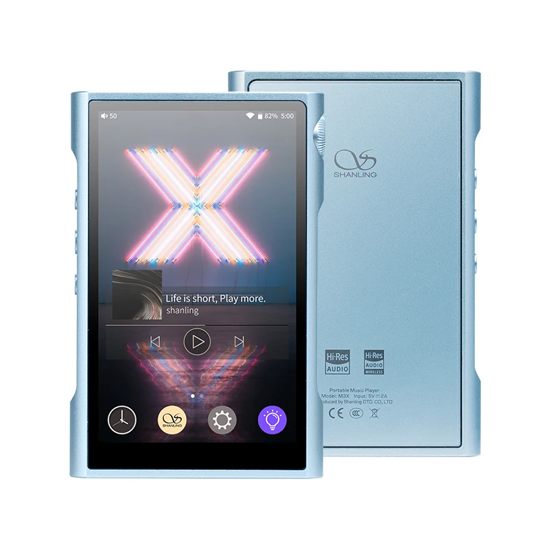 Shanling M3X Hi-Res Audiophile Earphone Bluetooth MP3 Player Dual ES9219C DAC AMP DSD256 PCM MQA Headphone IEM AMP shanling m3x
Shanling M3X Hi-Res Audiophile Earphone Bluetooth MP3 Player Dual ES9219C DAC AMP DSD256 PCM MQA Headphone IEM AMP shanling m3x