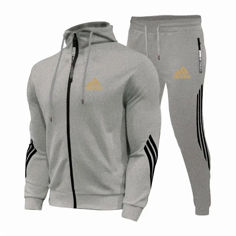 2021Spring And Autumn Brand Fashion Men's Sets Two-piece Striped Sportswear Men's Hooded Top Outdoor Sports Pants Tracksuit Suit
2021Spring And Autumn Brand Fashion Men's Sets Two-piece Striped Sportswear Men's Hooded Top Outdoor Sports Pants Tracksuit Suit