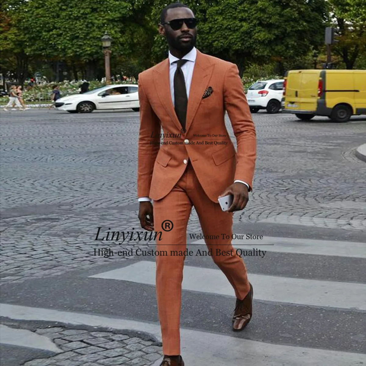 Fashion Men Slim Fit Suits 2 Pieces Jacket Pants Peaked Lapel Tailored Formal Tuxedos Wedding Prom Blazers costume homme mariage
Fashion Men Slim Fit Suits 2 Pieces Jacket Pants Peaked Lapel Tailored Formal Tuxedos Wedding Prom Blazers costume homme mariage