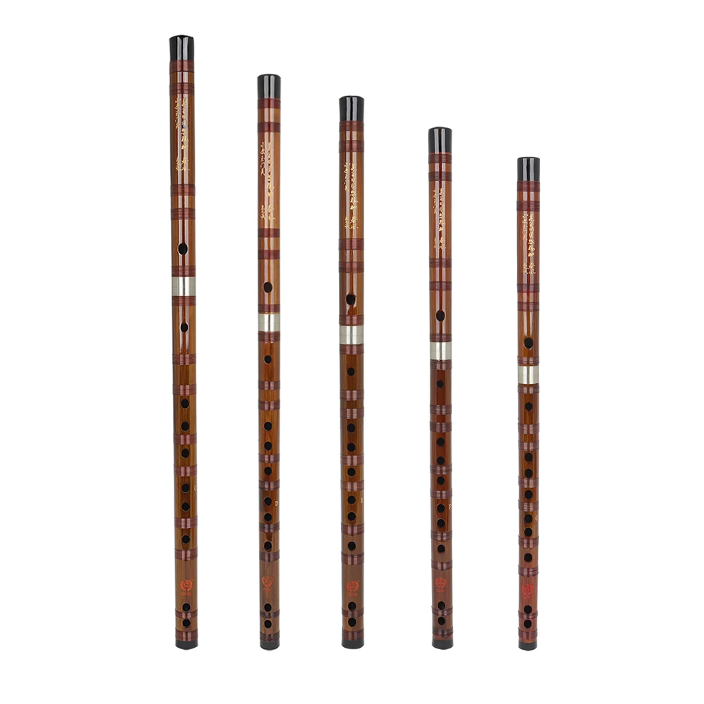 Professional Bamboo Flute Red-Brown CDEFG Key Bitter Bamboo Flutes Chinese Musical Instrument with Accessories Kits
Professional Bamboo Flute Red-Brown CDEFG Key Bitter Bamboo Flutes Chinese Musical Instrument with Accessories Kits