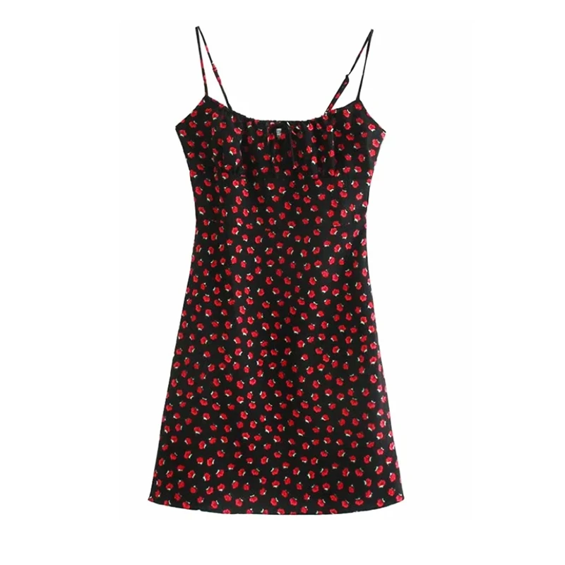 Yitimoky Floral Print Mini Dress for Women Bow A-LINE Vintage Summer 2021 Spaghetti Strap Dresses Black Sexy Bodycon Fashion NEW
Yitimoky Floral Print Mini Dress for Women Bow A-LINE Vintage Summer 2021 Spaghetti Strap Dresses Black Sexy Bodycon Fashion NEW