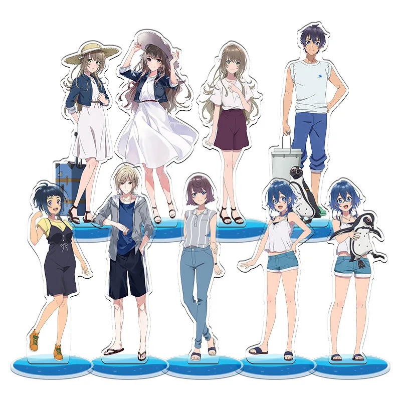 Anime White sand aquatope Umisakino Kukuru Azumi Waki Animation Peripheral Standing Card 21cm Acrylic stand models gifts
Anime White sand aquatope Umisakino Kukuru Azumi Waki Animation Peripheral Standing Card 21cm Acrylic stand models gifts
