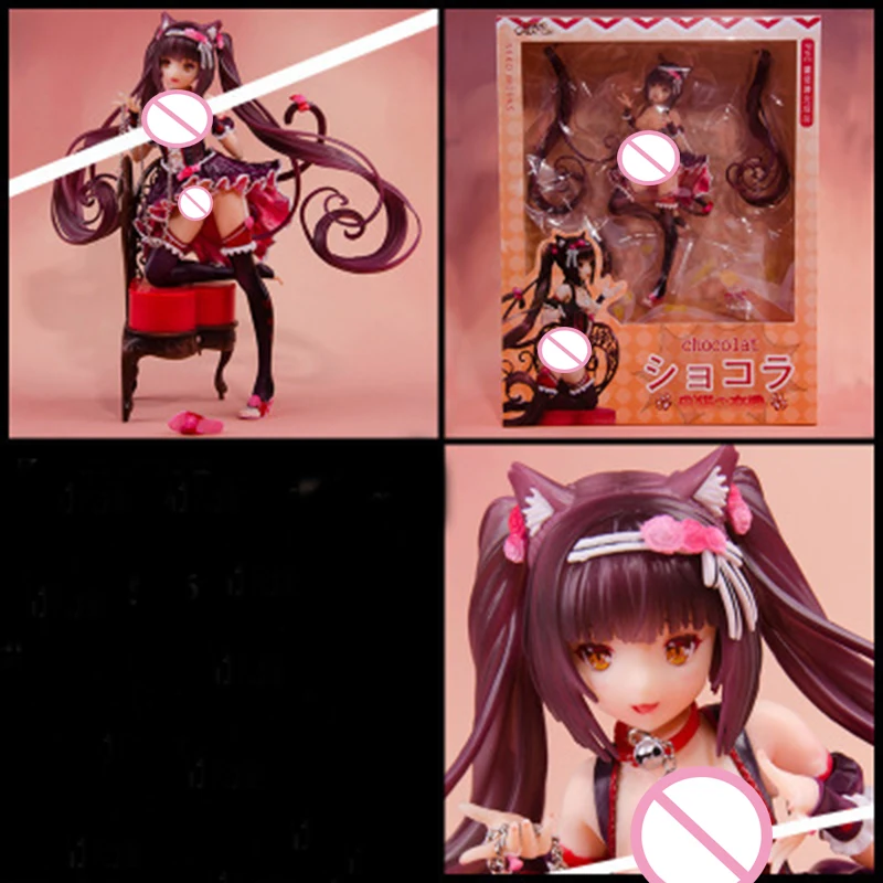 Экшн-фигурка шоколадного аниме NEKOPARA 24 см, версия стула, нижнее белье, девушка из длинных коричневых волос, Коллекционная модель из ПВХ, кукла...
Экшн-фигурка шоколадного аниме NEKOPARA 24 см, версия стула, нижнее белье, девушка из длинных коричневых волос, Коллекционная модель из ПВХ, кукла...