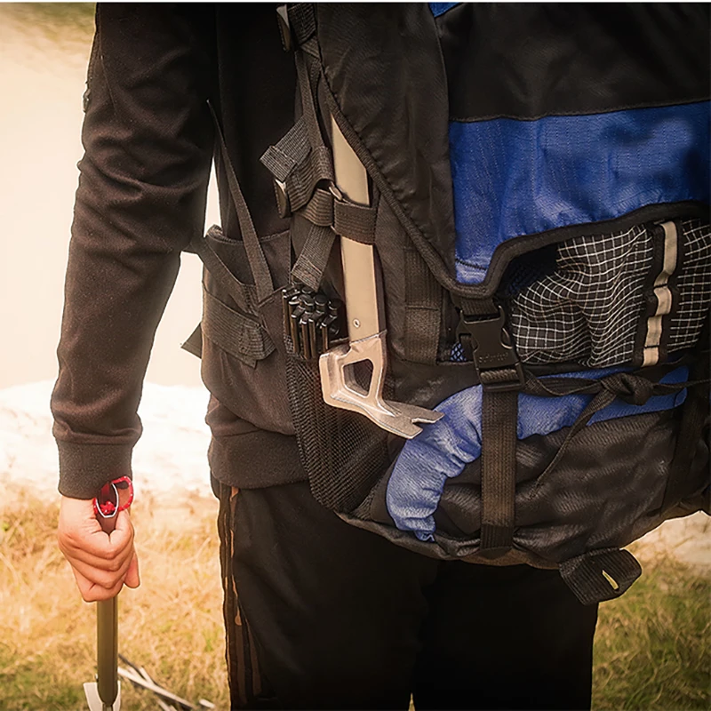 Outdoor Camping Tent Hammer Stainless Steel Tent Nail Puller Tent Peg Accessory Heavy Duty Lightweight Optional Colors
Outdoor Camping Tent Hammer Stainless Steel Tent Nail Puller Tent Peg Accessory Heavy Duty Lightweight Optional Colors