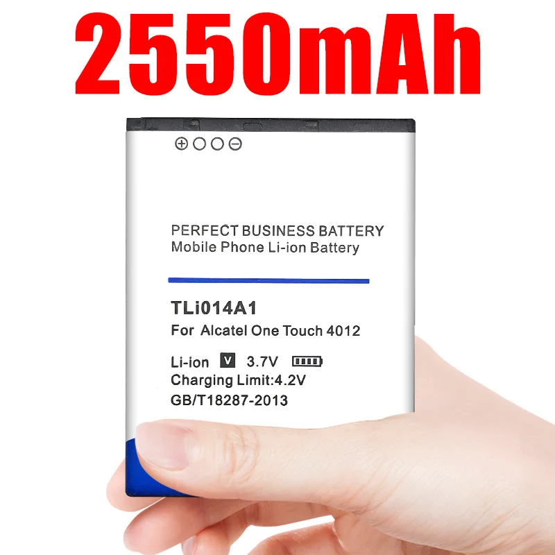 Аккумулятор TLi014A1 на 2550 мАч для Alcatel ONE TOUCH 4012/X фотовспышка 918 | Мобильные телефоны и