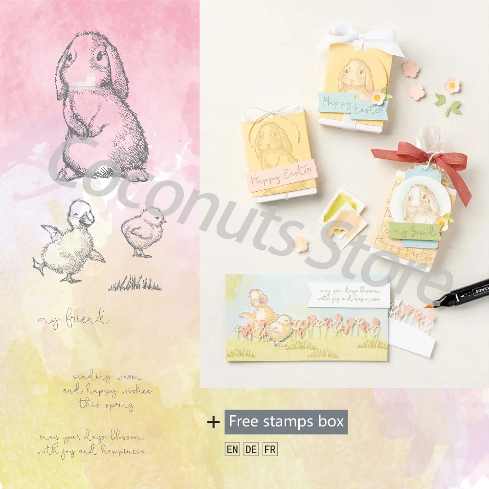 Rabbit And Duck Metal Cutting Dies And Clear Stamps For Diy Dies Scrapbooking Paper Card Embossing Decoration Photo Album Dies
Rabbit And Duck Metal Cutting Dies And Clear Stamps For Diy Dies Scrapbooking Paper Card Embossing Decoration Photo Album Dies