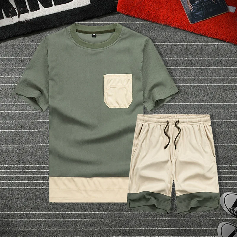 Men's Sets 2 Piece T Shirt Sweatpants Track Suit Shorts Jogger Sets Casual Tracksuit Men Sportswear Set Brand Clothing Oversize
Men's Sets 2 Piece T Shirt Sweatpants Track Suit Shorts Jogger Sets Casual Tracksuit Men Sportswear Set Brand Clothing Oversize