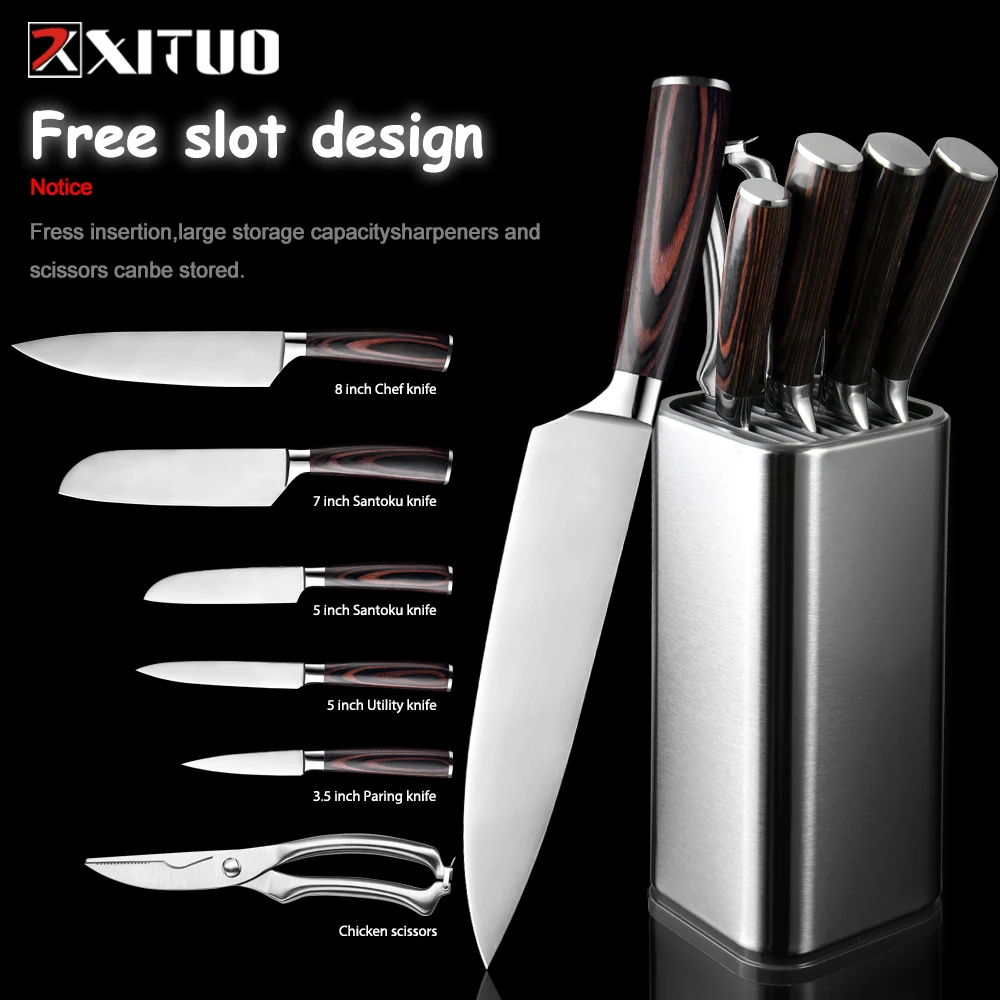 Kitchen knife Chef Knives 1-5PCS Japanese High Carbon Stainless Steel Cleaver Vegetable Santoku Knife Utility Slicing Tool
Kitchen knife Chef Knives 1-5PCS Japanese High Carbon Stainless Steel Cleaver Vegetable Santoku Knife Utility Slicing Tool