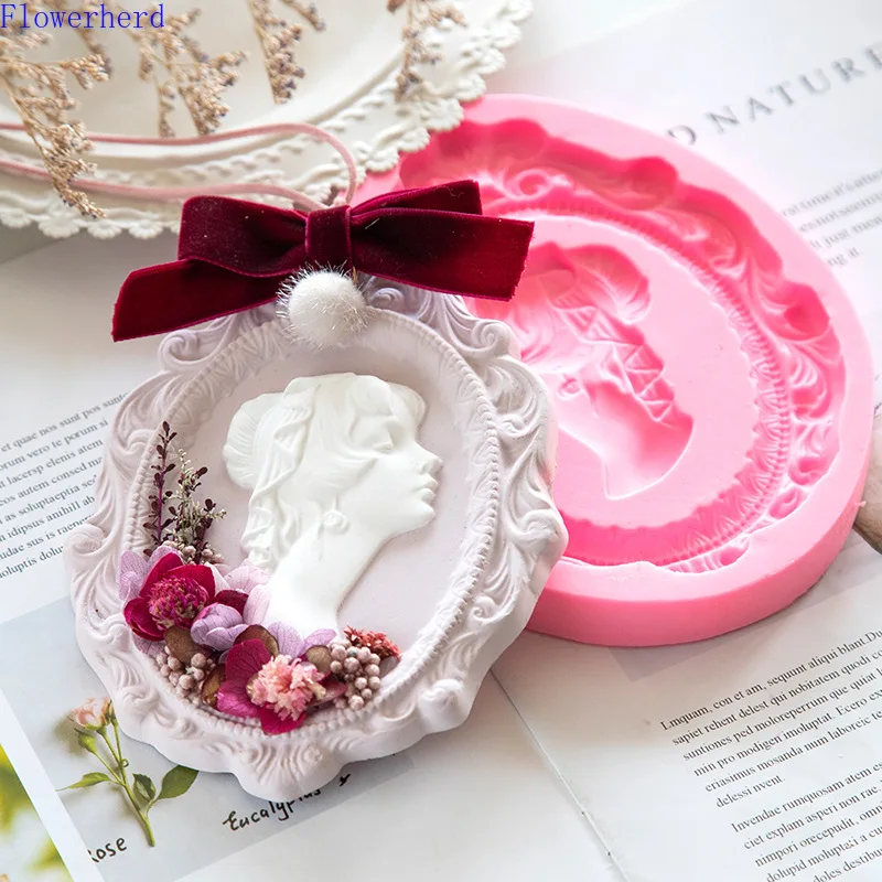 DIY Aromatherapy Gypsum Candle Making Supplies Fondant Silicone Mold Anna Photo Frame Mold Cake Decoration Accessories Soap Form
DIY Aromatherapy Gypsum Candle Making Supplies Fondant Silicone Mold Anna Photo Frame Mold Cake Decoration Accessories Soap Form