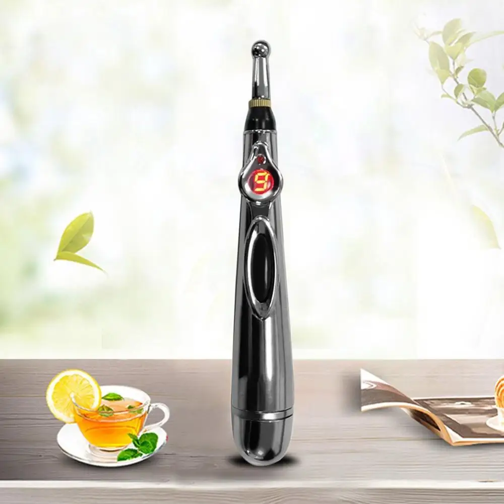 W-912 Electric Acupuncture Point Massage Pen Pain Relief Therapy Electronic Meridian Energy Pen Massage Body Head Neck Leg
W-912 Electric Acupuncture Point Massage Pen Pain Relief Therapy Electronic Meridian Energy Pen Massage Body Head Neck Leg