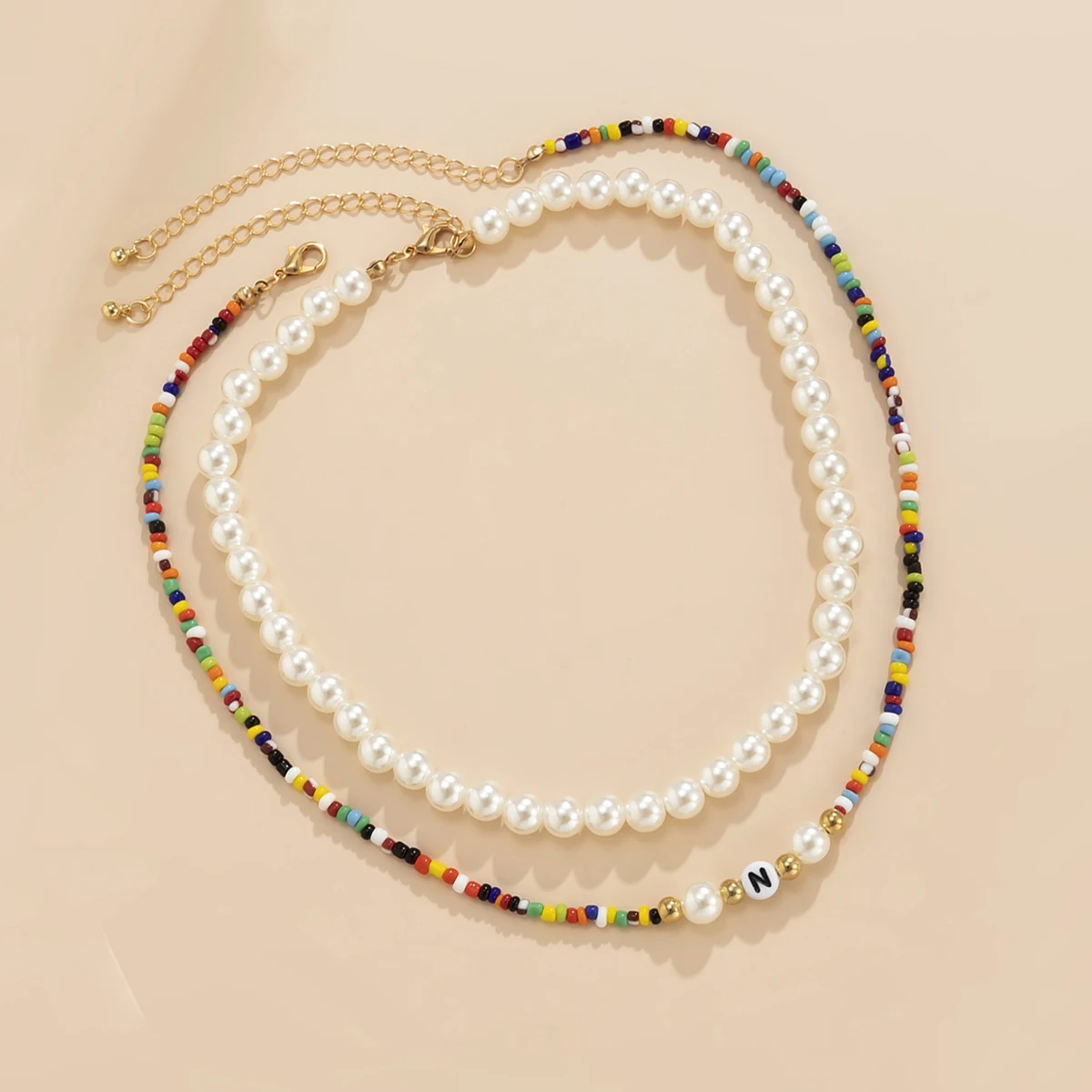 Y2K Colorful Beads Pearl Choker Necklace for Women Boho Rainbow Beaded Chain Necklace Set on the Neck 2021 Fashion Jewelry Gifts
Y2K Colorful Beads Pearl Choker Necklace for Women Boho Rainbow Beaded Chain Necklace Set on the Neck 2021 Fashion Jewelry Gifts