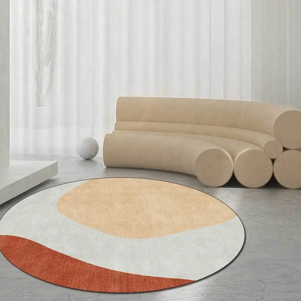 Nordic Geometric Round Carpet for Living Room Anti Slip Floor Mat for Bedroom Kids Room Computer Chair Rugs Home Decor
Nordic Geometric Round Carpet for Living Room Anti Slip Floor Mat for Bedroom Kids Room Computer Chair Rugs Home Decor